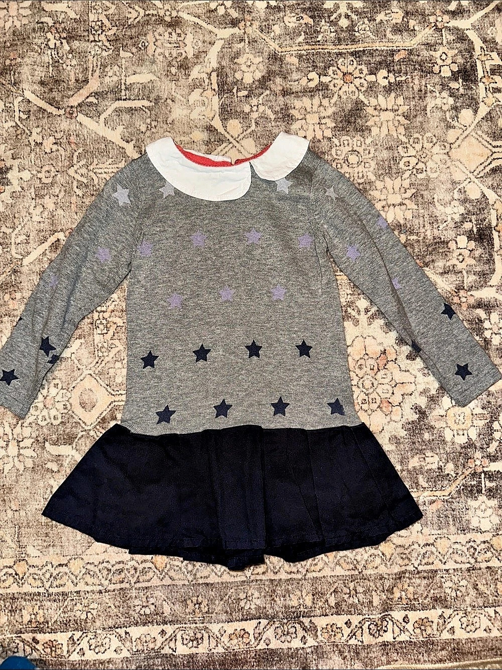 Andy & Evan Girls Cotton Star Dress Size 2T